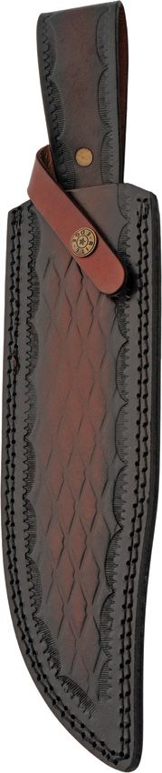 Damascus Bone Collector Bowie 10" Damascus Steel Fixed Blade Knife