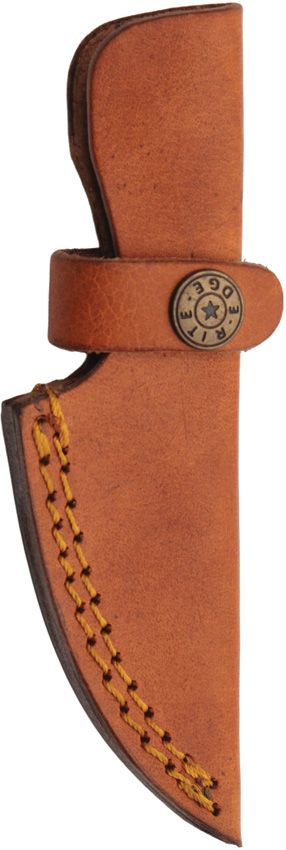 Damascus Fixed Blade Burnt Bone - 3 inch Drop Point