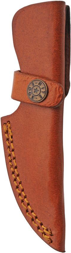 Damascus Fixed Blade Brown Micarta - 3 inch Drop Point