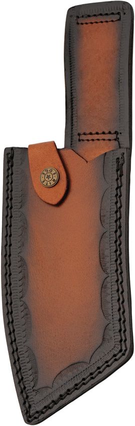 DM1436_add_01.jpg Damascus 12" Blue Crystal Cleaver Fixed Blade Knife