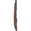 Damascus Scimitar Rosewood 24.75" Damascus Steel Fixed Blade