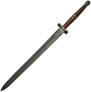 Damascus Imperial Damascus Sword 27" Blade Fixed Blade