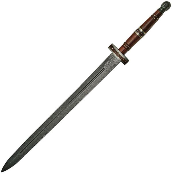 Damascus Imperial Damascus Sword 27" Blade Fixed Blade