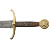 Damascus Sword 23" Double Edge Damascus Steel Full Tang Blade