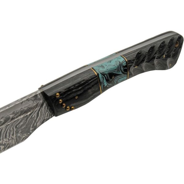 Damascus Windbreaker Sword 15" Damascus Steel Blade Fixed Blade