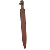 Damascus Roman Delos Sword 23" Double Edge Damascus Steel Fixed Blade