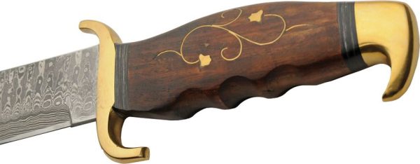 Damascus Sea Marauder 13" Damascus Steel Fixed Blade Knife