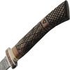 Damascus Saber Style Sword 16.5" Damascus Steel Blade Fixed