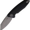 DMN011GB.jpg Damned Designs Linerlock Black G10 Folding Knife