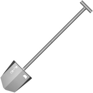 DMOS Collective Nomad Shovel Silver - Ultralight