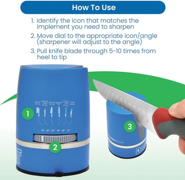DMT EdgeSharp SharpAdjust Six-Angle Sharpener
