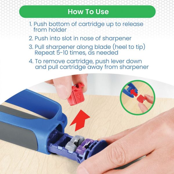DMT EdgeSharp XChange Cartridge Sharpener System