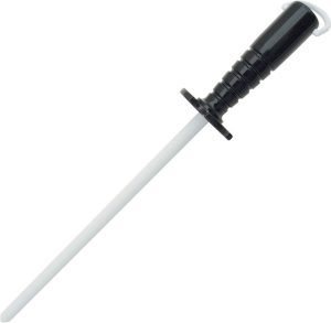 DMT Ceramic Sharpening Rod 12" Black Handle Hanger