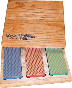 DMTW6EFC.jpg DMT Diamond Whetstone Set 3pc Sharpening Stones Extra Fine Fine Coarse