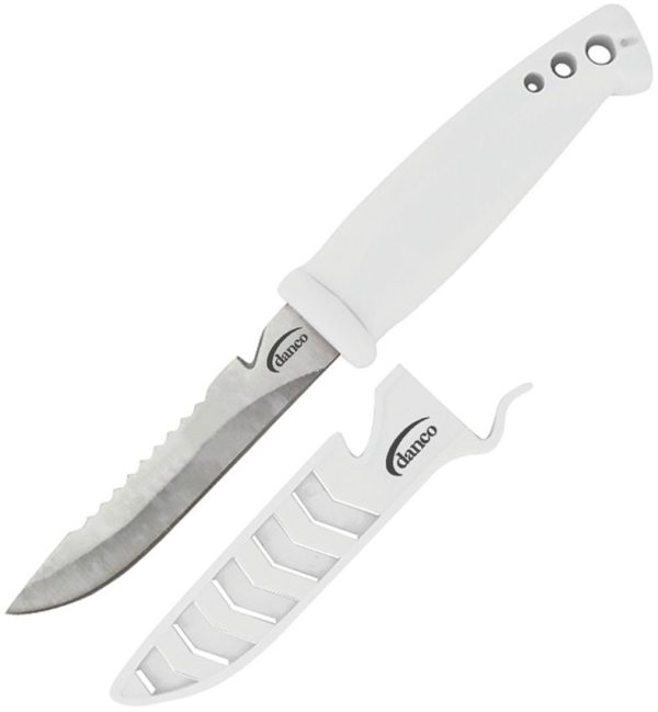 Danco Deluxe Bait Knife - Sawback 4in Blade