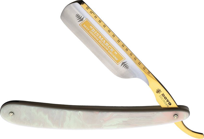 Dovo Bismarck 3/4 Straight Razor Carbon Steel 6.38" Closed