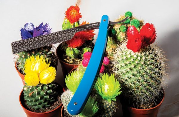 Dovo Runde Sache 5/8 Straight Razor German Carbon Steel Blue