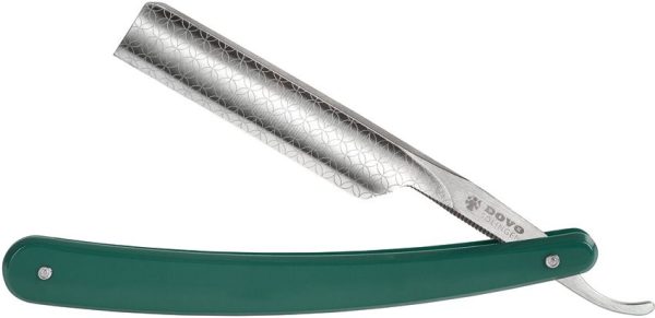 Dovo Runde Sache 5/8 Straight Razor German Carbon Steel Green