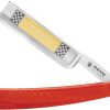Dovo Facharbeit 6/8in Straight Razor Red Acrylic Handle German