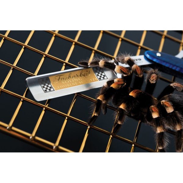 Dovo Facharbeit 6/8in Straight Razor Blue Acrylic German