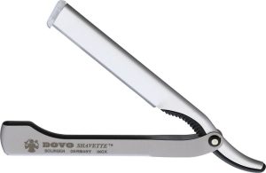 Dovo Shavette Stainless Handle Folding Razor German Made