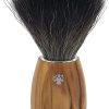 Dovo Shaving Brush Olive Wood Synthetic Bristles German Made