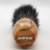 Dovo Shaving Brush Olive Wood Synthetic Bristles German Made