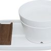 Dovo Shave Bowl Set Daylight White Ceramic Portuguese