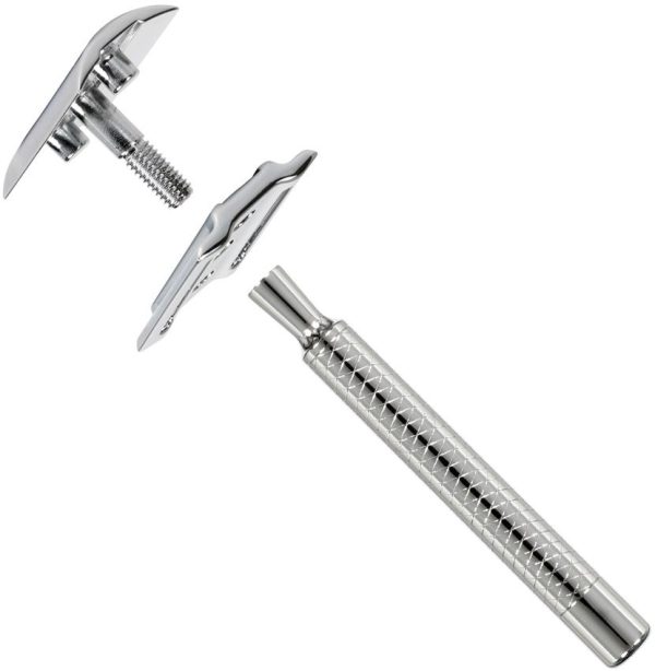 Dovo Primo II Safety Razor - Closed Comb Chrome