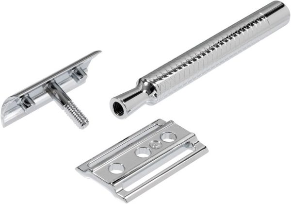 Dovo Primo II Safety Razor - Closed Comb Chrome