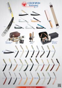 Dovo Straight Razors Poster 2018 - Full Color