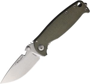 DPx Gear HEST Classic Framelock Sleipner Folding Knife Green