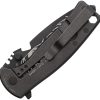DPx Gear HEST Urban Framelock M390 Black Titanium Folding Knife