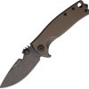 DPx Gear HEST Urban Framelock M390 Folding Knife Bronze Titanium