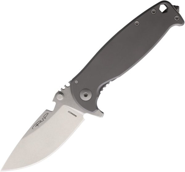 DPx Gear HEST 4.0 Framelock MagnaCut Folding Knife Titanium