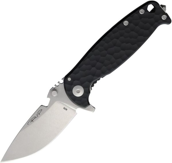 DPx Gear Heat F Aluminum M390 Black Folding Knife