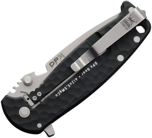 DPx Gear Heat F Aluminum M390 Black Folding Knife