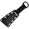 DPX Gear HEAT Hiker Black Fixed Blade Knife 1095HC Steel