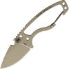 DPX Gear HEAT Hiker Desert Tan - 1095HC Fixed Blade