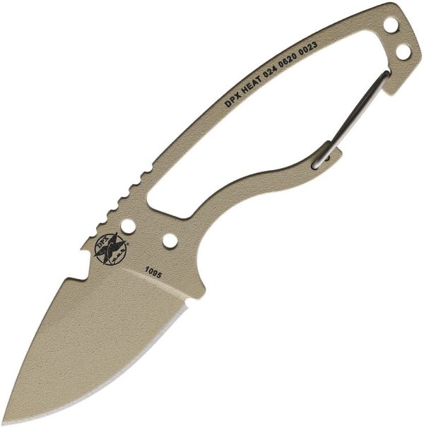 DPX Gear HEAT Hiker Desert Tan - 1095HC Fixed Blade