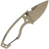 DPX Gear HEAT Hiker Desert Tan - 1095HC Fixed Blade