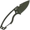 DPX Gear HEAT Hiker Fixed Blade OD Green 1095HC Steel Knife