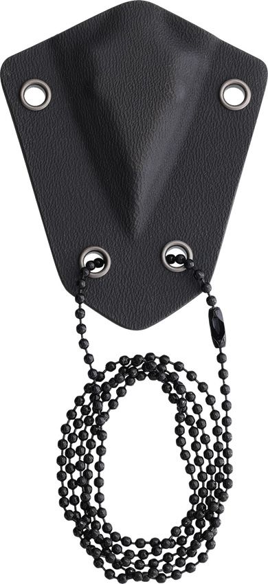 DPx Gear HIT Dagger Ti M390 Red Fixed Blade Neck Knife