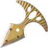 DPx Gear HIT Dagger Ti M390 Gold Fixed Blade Neck Knife