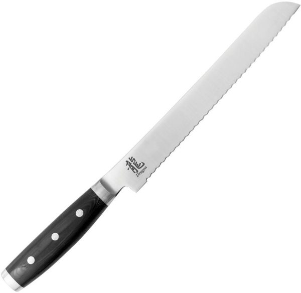 Dragon by Apogee Bread Knife 9in CTS-BD1 Stainless Fixed Blade