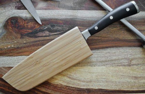 Dragon by Apogee Magnetic Bamboo Santoku Sheath