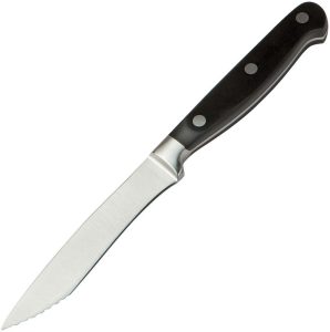 Dragon by Apogee Single Recurve Steak Knife - Black Handle