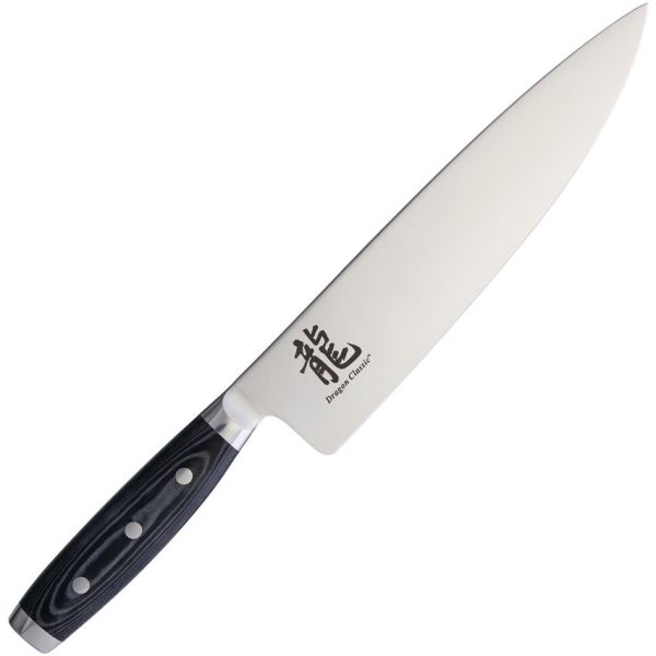 Dragon by Apogee Chef's Knife 9" CTS-BD1 Fixed Blade