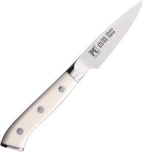 Dragon Paring 3.5in Shiro Hane Fixed Blade CTS-BD1 White Corian