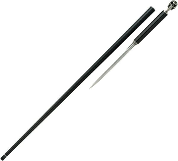 Dragon King Skull Cane Carbon Fiber - 3Cr13 Stainless